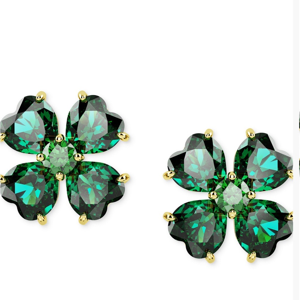 Swarovski gold tone idyllia earrings